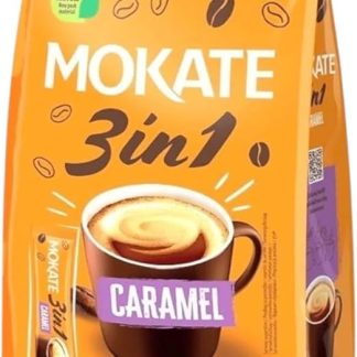Кофе Mokate Caramel Roasted Coffee 3 в 1, 10 пакетиков