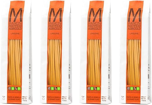 Mancini Pastificio Agricolo - Лингвини 2 кг (4 упаковки по 500 гр)