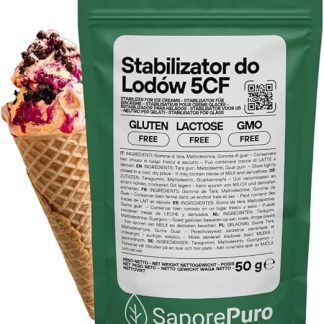 Стабилизатор Saporepuro для мороженого и щербета с добавлением муки из тары и гуара - 50 грамм