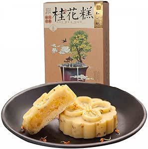 Желе с османтусом, знаменитые китайские мягкие пирожные/печенье, 5 шт./190 г, 3 варианта вкуса, 190 г (190 г, каштан)