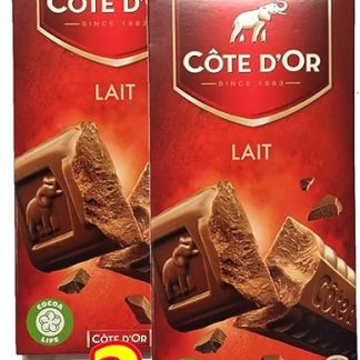 Бельгийский молочный шоколад Cote d'Or XL 200 г (200 г) – упаковка из 2 x 200 г