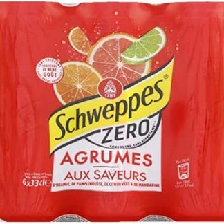 Напиток Schweppes Zero, 6 x 33 мл