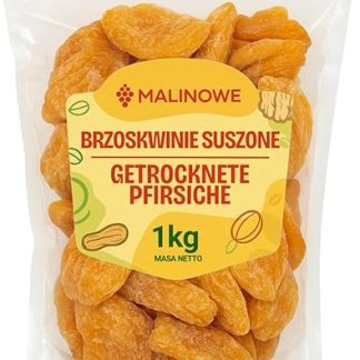 Сушеные персики с малиной, 1 кг, премиум качества.