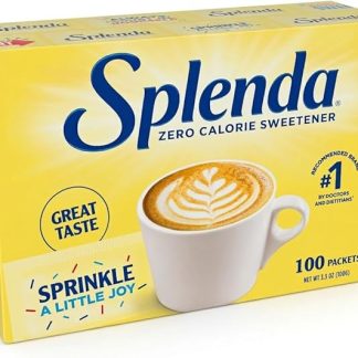 Подсластитель SPLENDA без калорий, порционные пакетики (100 штук), 96 г