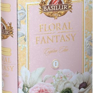 Basilur - Книга Цветочные фантазии, том I, жестяная банка - 100 г