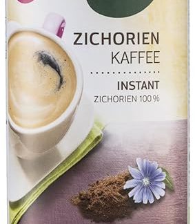 Растворимый органический кофе с цикорием Naturata, банка 110 г.