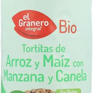 Tortitas de Arroz y Maíz con Manzana y Canela Bio 127 г