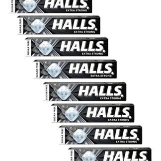 Halls Освежающие конфеты без сахара Конфеты с ментолом и эвкалиптом повышенной крепости - 10 палочек (320 г)
