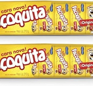 Упаковка Doce de Amendoim Paçoquita - 2x 210 г