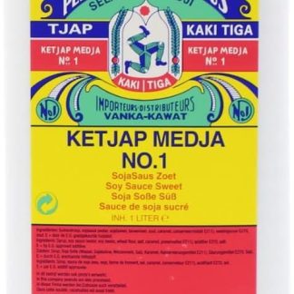 Каки Тига Кетджап Меджа №1 сладкий, густой соевый соус без глютена 1 литр