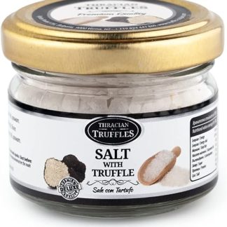 Соль с черным трюфелем, морская соль с трюфелем, изысканная соль со вкусом трюфеля, приправа с черным трюфелем, приправа с трюфелем, распродажа баночек с трюфелем 60 г