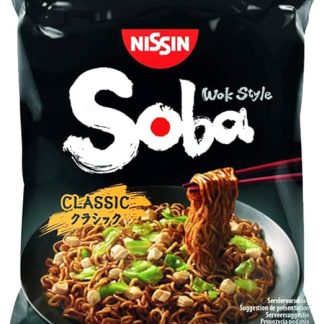 Лапша быстрого приготовления Nissin Soba Yakisoba жареная 109 г (9 порций) - классическая