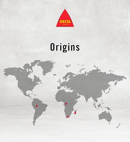 Кофе в зернах Delta, обжаренный в зерне (арабика и робуста), 250 г.