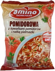 rumarkt Amino Tomato Польский быстрорастворимый томатный суп, 22 шт. (22 x 61 г)