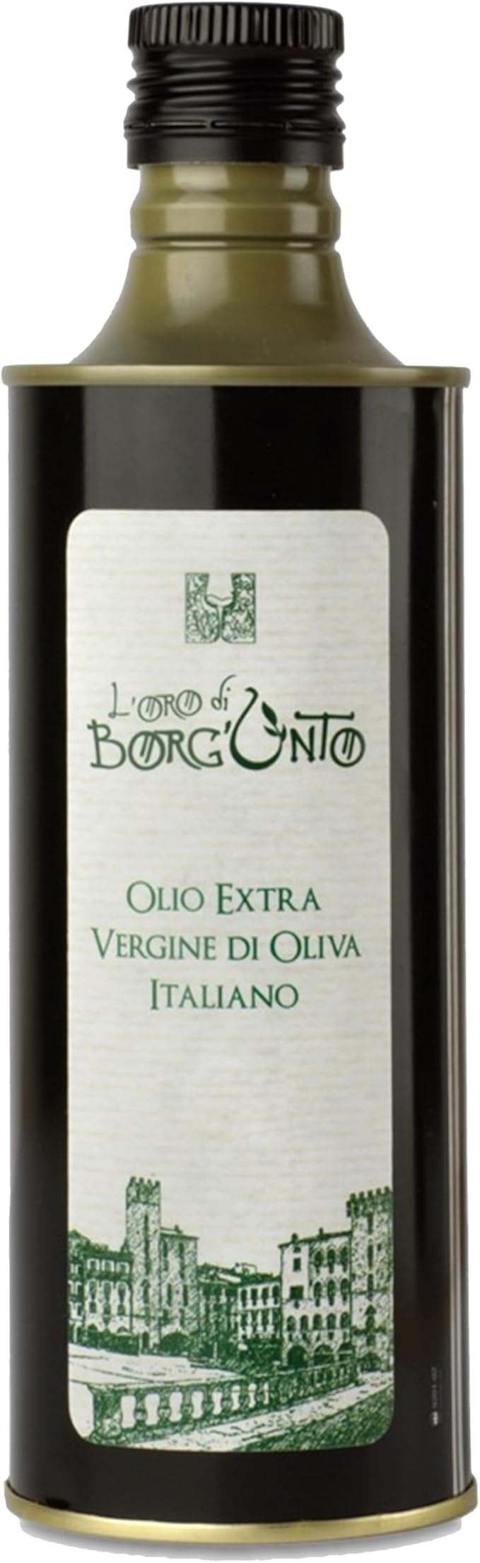 Оливковое масло первого холодного отжима Borgunto® Italian Extra Virgin Olive Oil, 18 бутылок по 500 мл - 100% итальянские оливки холодного отжима • сорта Леччино, Франтояно, Морайоло • Сделано в Италии!