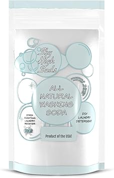 Кальцинированная сода Grehge ra Strength (газированная зола), продукт производства США. Бесплатная деревянная лопатка (в комплекте). Многоразовая и перерабатываемая упаковка. (0,9 кг)