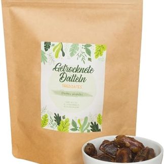 Сушеные финики без косточек IGART FOOD & WOOD премиум-класса, натурально сладкие, мягкие, сочные. Сушеные фрукты для выпечки, десертов, мюсли, йогурта, салатов. Ингредиент восточной кухни (500 г)