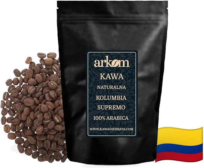 Кофе Arkom Colombia Supremo Арабика в зернах, 250г