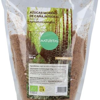 Azúcar moreno de caña Integral (панель) Органический 500 г