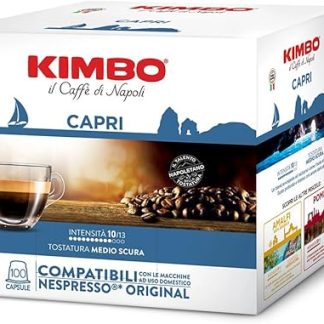 Kimbo Caprii Le Wonders of Gusto – 100 капсул, совместимых с кофемашинами Nespresso®.