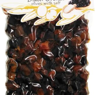 Соленые темные оливки Physis of Crete, 250 г Натуральные сушеные греческие оливки Насыщенный вкус