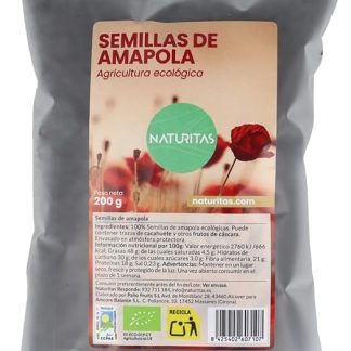 Semillas de amapola Bio 200 g