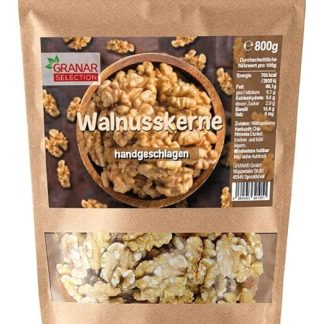 800 г, ядра грецких орехов ручной нарезки с чили, половина штуки, премиум качества, ароматные и с ореховым вкусом.