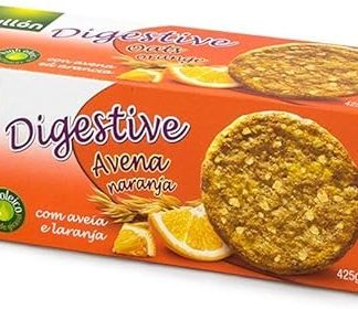 Печенье Gullón, Digestiva, овсяное и апельсиновое, для завтрака и перекуса, 425 г.