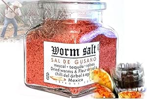 Соль Sal de Gusano, традиционная приправа для текилы, коктейлей и сальсы, 100 г.