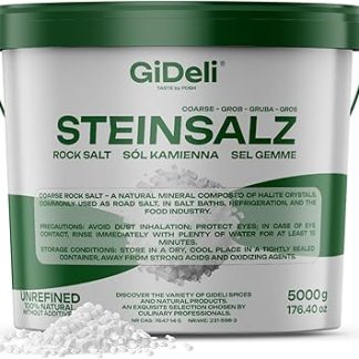 Крупная каменная соль 5 кг, натуральная, нерафинированная, без добавок, для ванных комнат, пищевых продуктов, охлаждения дорог.