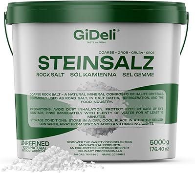 Крупная каменная соль 5 кг, натуральная, нерафинированная, без добавок, для ванных комнат, пищевых продуктов, охлаждения дорог.