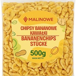 Сушеные банановые чипсы со вкусом малины, 500 г, высококачественные сушеные бананы.