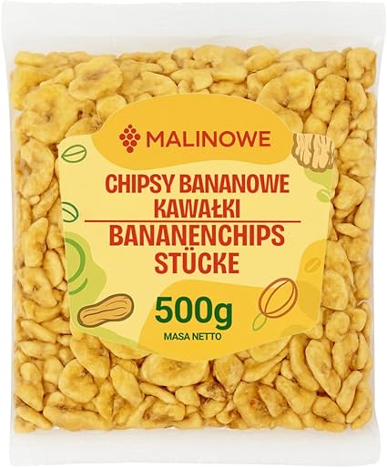 Сушеные банановые чипсы со вкусом малины, 500 г, высококачественные сушеные бананы.
