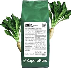 Порошок инулина SaporePuro - 1000 г - длинноцепочечный - пребиотическое растительное волокно из корней цикория.