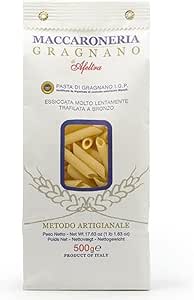 Паста Ригатони 500г - Маккаронерия Граньяно итальянская ручная работа