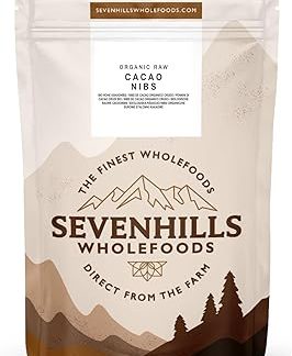 Sevenhills Wholefoods Organiczne Surowe Ziarna (Stalówki Kakaowe) 500g