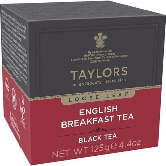 Чай Taylor's of Harrogate English Breakfast Leaf Tea, 125 г, 1 упаковка (1 x 125 г)