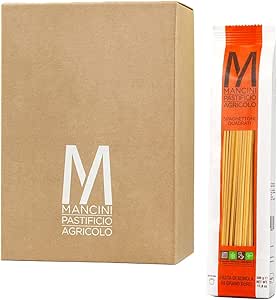 Mancini Pastificio Agricolo - Квадратные спагеттони 500 гр - Коробка по 12 упаковок