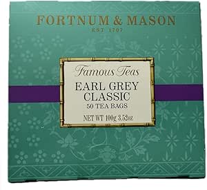Чай Fortnum & Mason Earl Grey в коробке (50 чайных пакетиков), имеющий британский королевский ордер. Fortnum & Mason EARL GREY