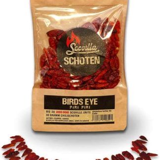 Сушеные стручки пири-пири (Scovilla s Birds Eye), 30 г