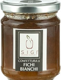 Стеклянная упаковка для белых фиг G220 с мармеллатом