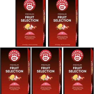 Чай Teekanne Premium Fruit Selection, 5 пакетиков (5 x 20 пакетиков), 5 x 60 г