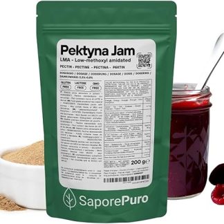 Порошок для приготовления джема Saporepuro с пектином, 200 г – LMA – БЕЗ ГЛЮТЕНА – идеально подходит для джемов с низким содержанием сахара.