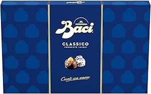 Коробка BACI PERUGINA 350 г Classico Dark FINE Шоколадный трюфель с фундуком