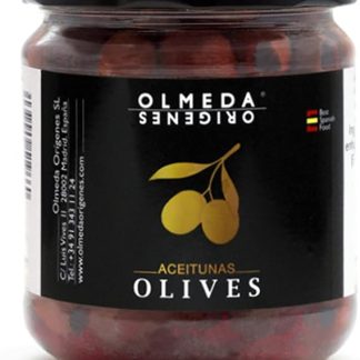 OLMEDA ORÍGENES - Оливки Кукильо с косточками (стеклянная банка 370 гр)