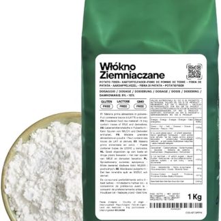 Картофельная клетчатка SaporePuro 1 кг - Пищевые волокна - Загуститель, эмульгатор и натуральный стабилизатор - Идеально подходит для выпечки, мороженого и соусов - Без глютена