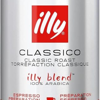 Illy Espresso, 100% арабика, молотый, средняя обжарка, банка, 12 штук, 12 x 250 г