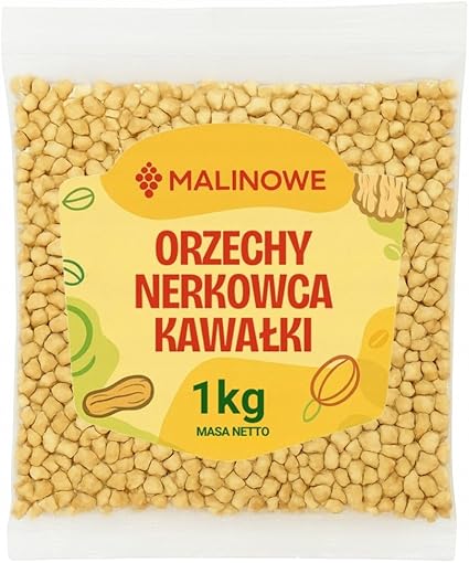 Кусочки кешью со вкусом малины, 1 кг, натуральные кешью.