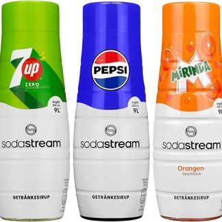 Концентрат сиропа Sodastream 3x, карбонизатор для 7UP, Mirinda Pepsi, карбонизатор для сока и воды.