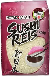 Рис для суши MIYAKO, круглый, упаковка из 8 штук (8 x 500 г)
